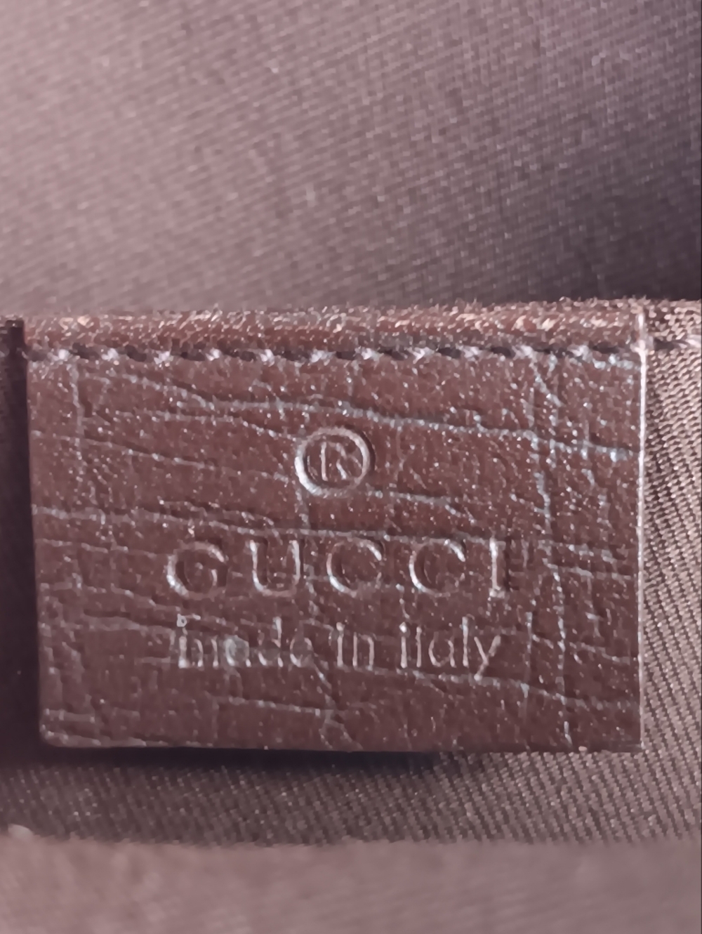 Gucci GG Supreme Canvas Messenger Bag Brown Leather Crossbody ✨ - Picture 13 of 16